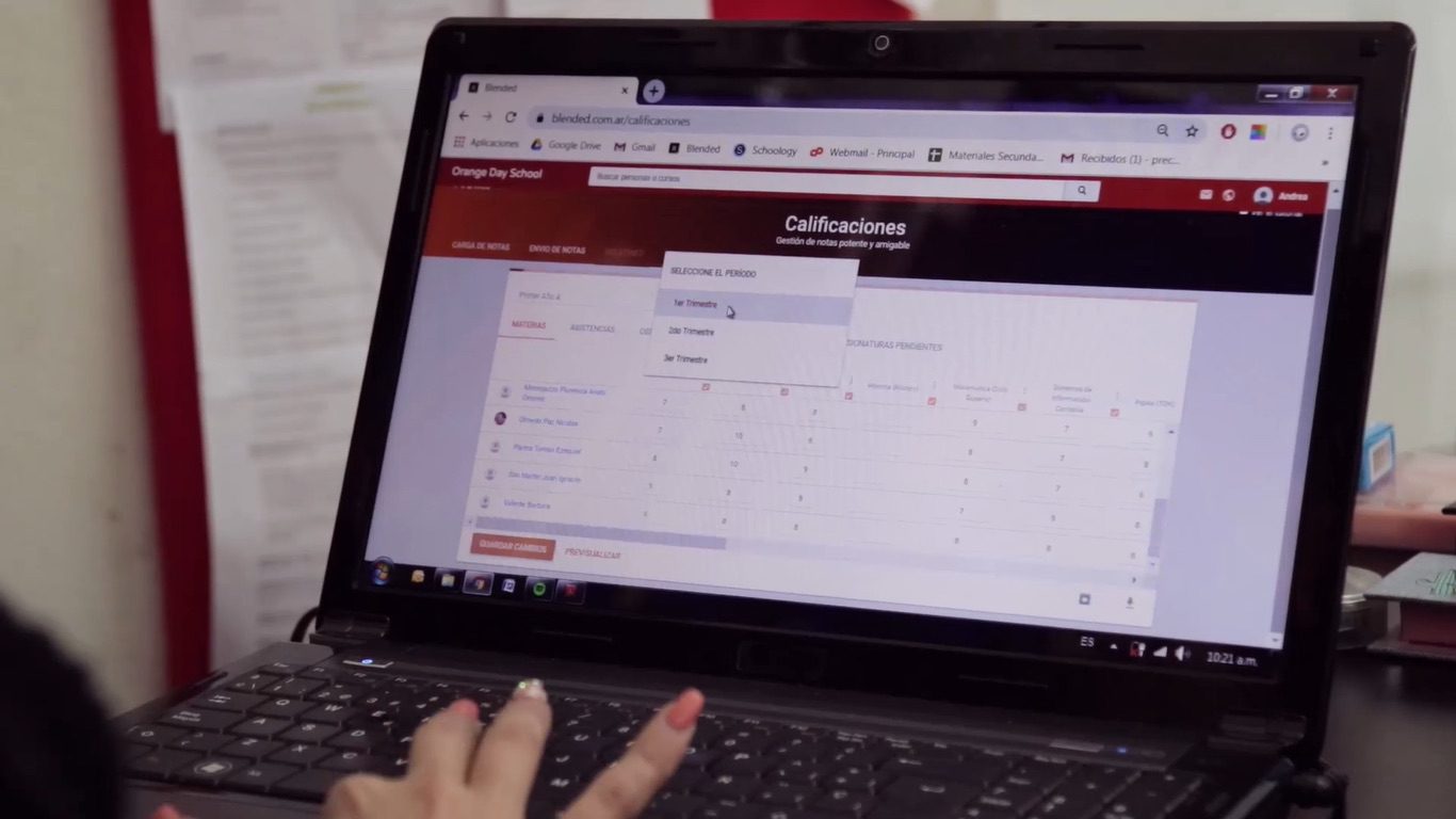 Blended online portal for educators
