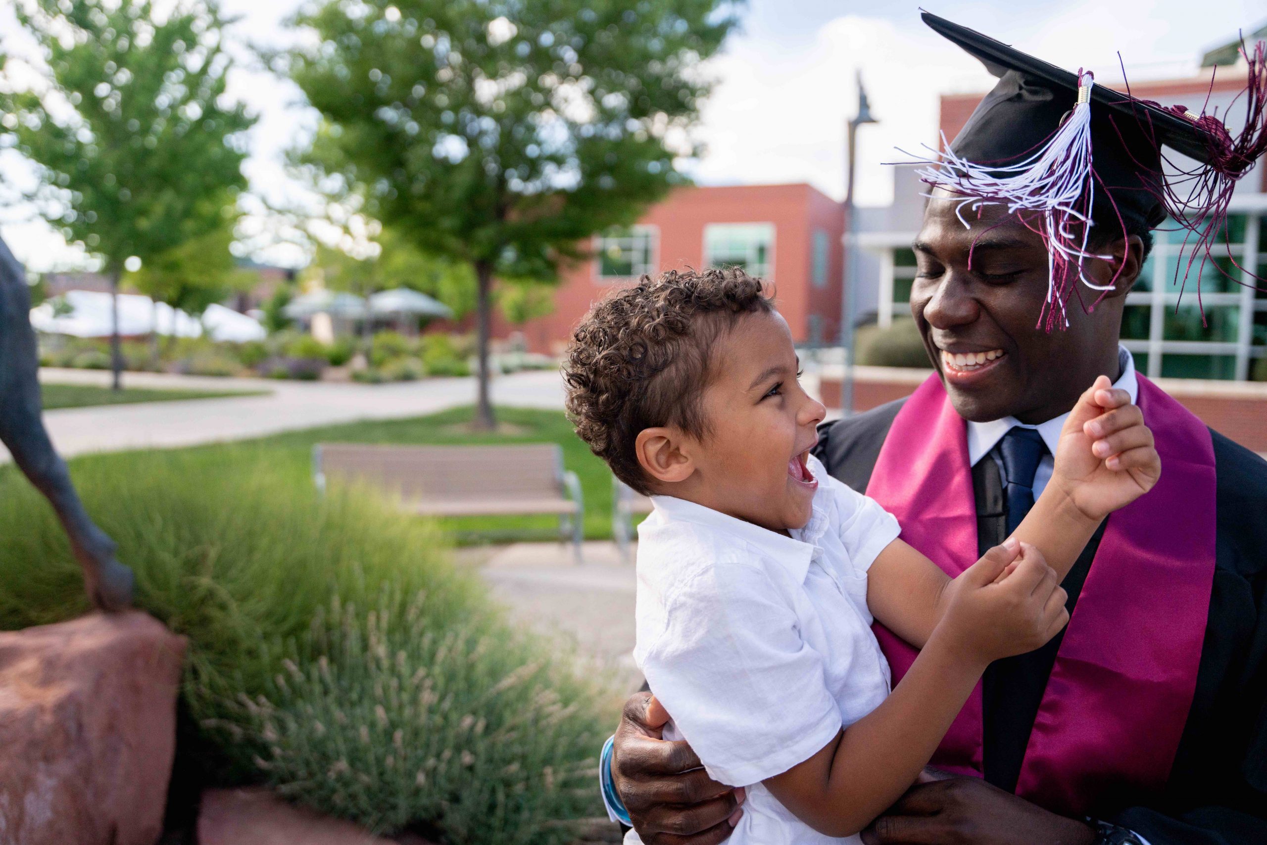 graduating dad