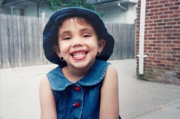 childhood image of Naomi Rodriguez
