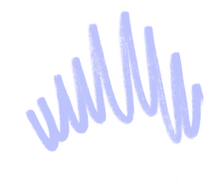 blue squiggle